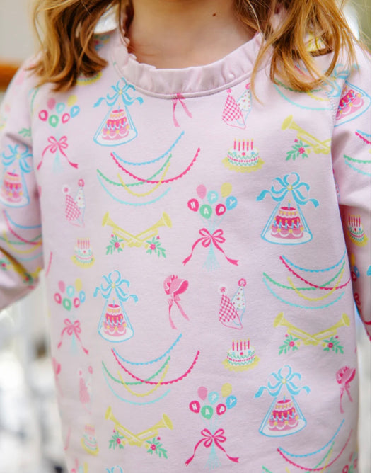 Ruffle Cassidy crewneck golden birthday
