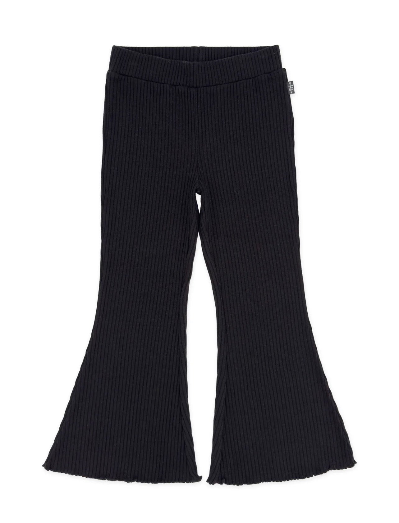 Ribbed leggings flare