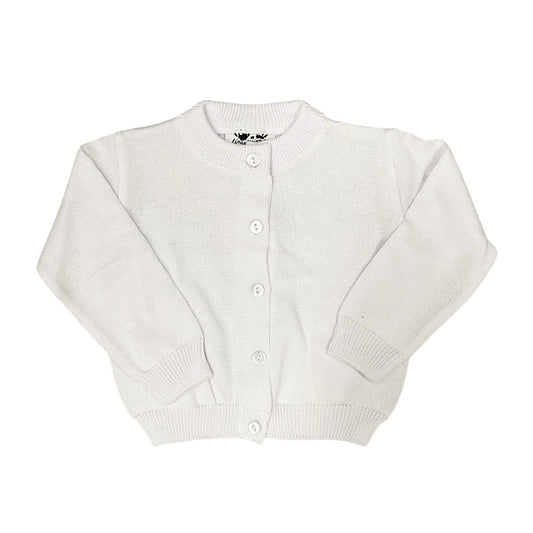 Fingerprints Cardigan Bright White