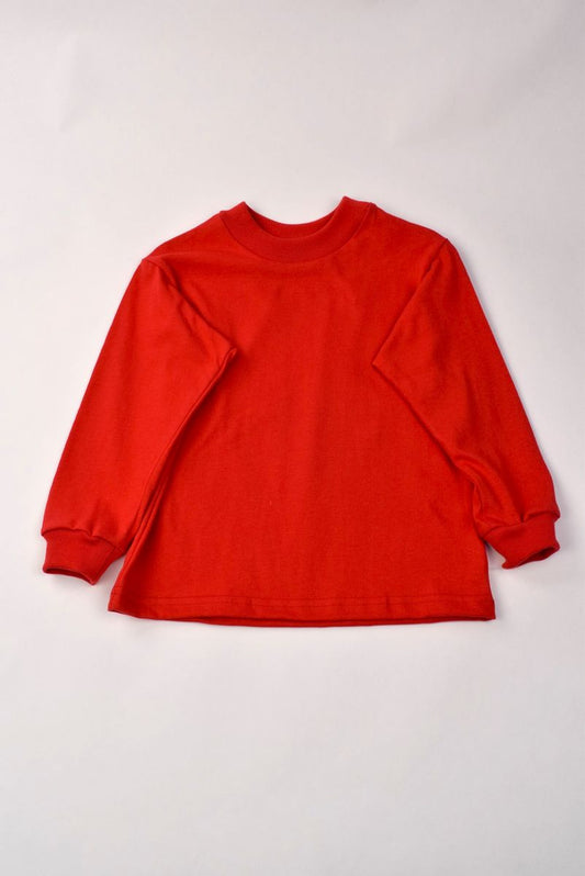 Red Long Sleeve Tee