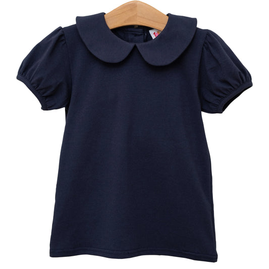 Navy Peter Pan Collar
