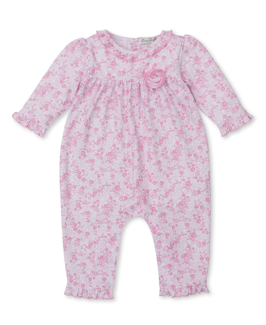 Old English Roses Pink Playsuit
