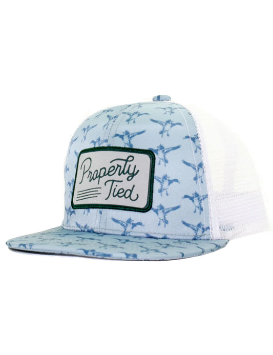 Sportsman trucker hat flying mallard