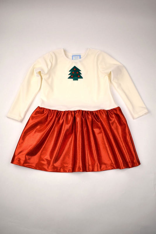 Sparkly tree dress