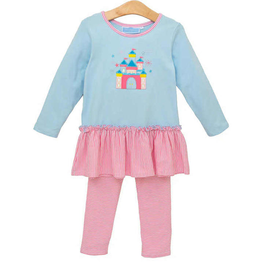 Castle ruffle pants set