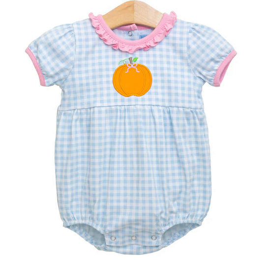 Pumpkin ruffle bubble
