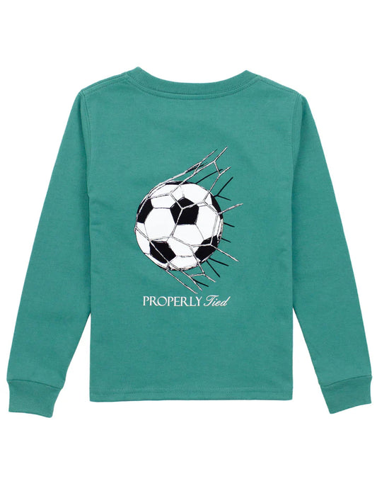 Goal long sleeve tee