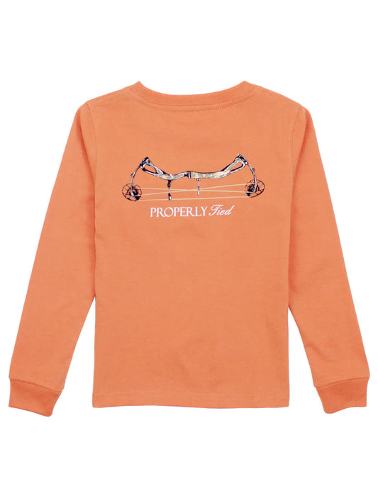 Compound bow long sleeve tee