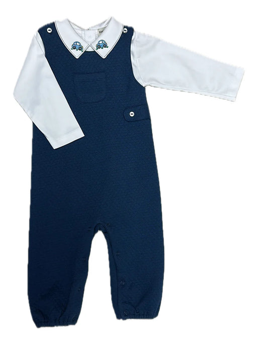 Quilted overall set