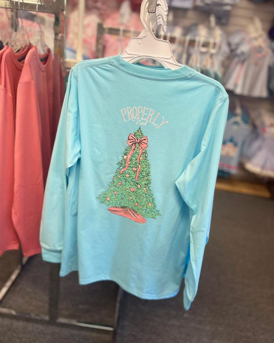 Christmas tree tshirt