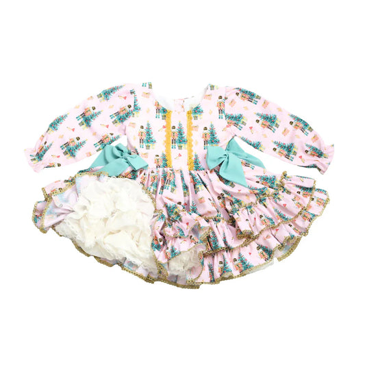 Toy solider petti skirt dress