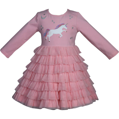Ice pink tulle dress