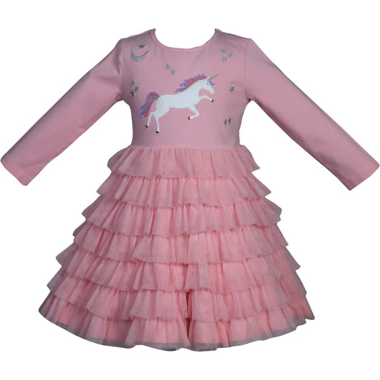 Ice pink tulle dress