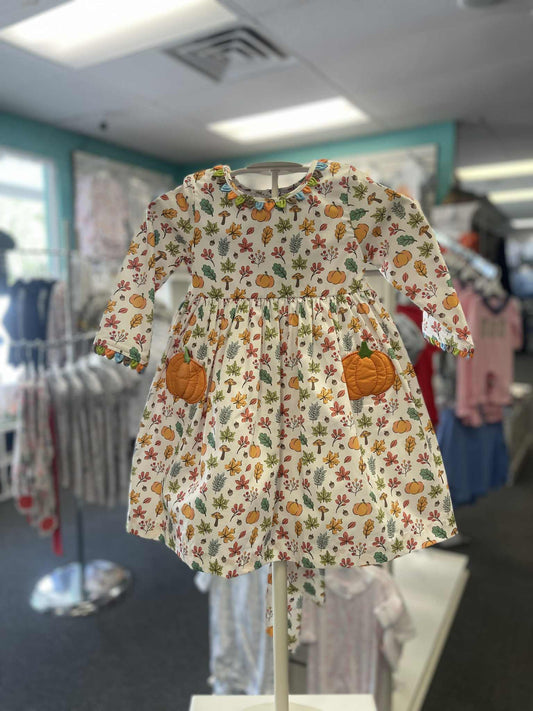 Pumpkin pocket dress