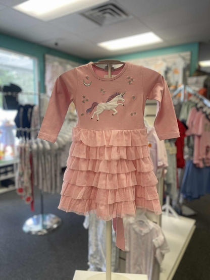 Ice pink tulle dress