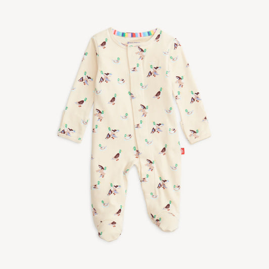 Quack me up cotton footie