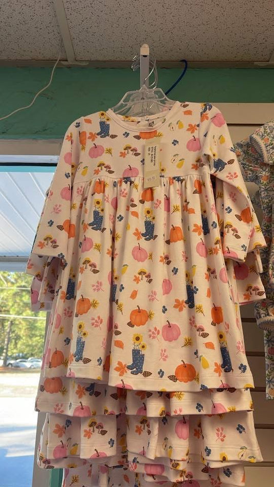 Boots and roots dress