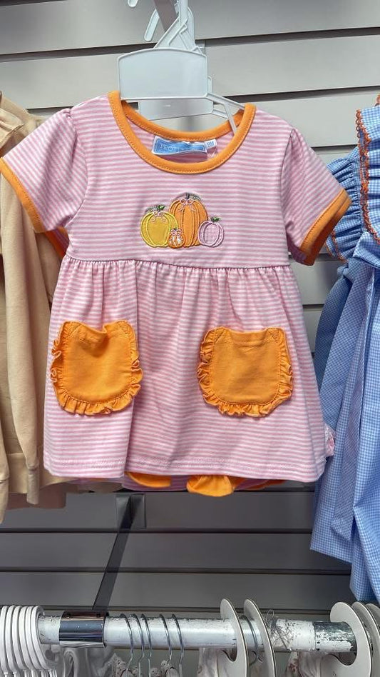 Pumpkin pink short set