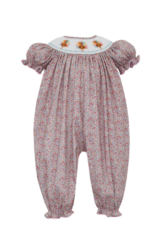 Turkey smocked bishop bubble