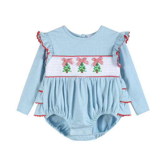 Christmas tree ruffle bubble