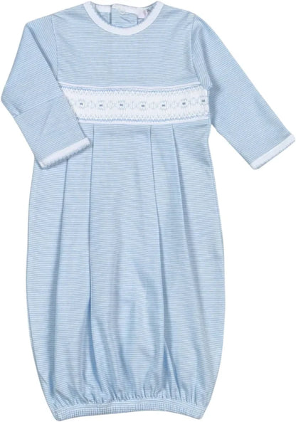 Blue Tim gown or footie