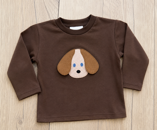 Long sleeve dog tee